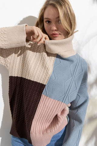 MILLIE COLORBLOCK KNIT