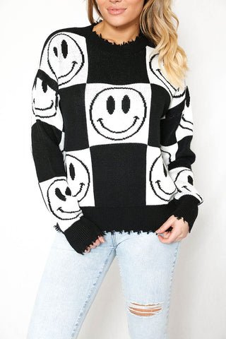 ALL SMILES SWEATER