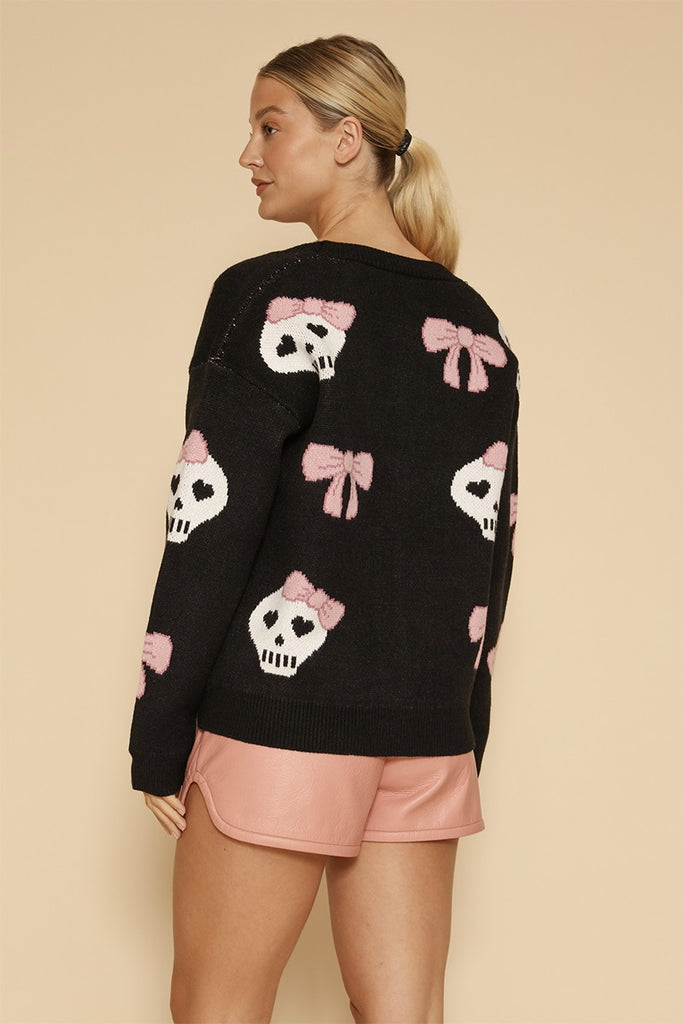 HAPPY HAUNTINGS CARDIGAN