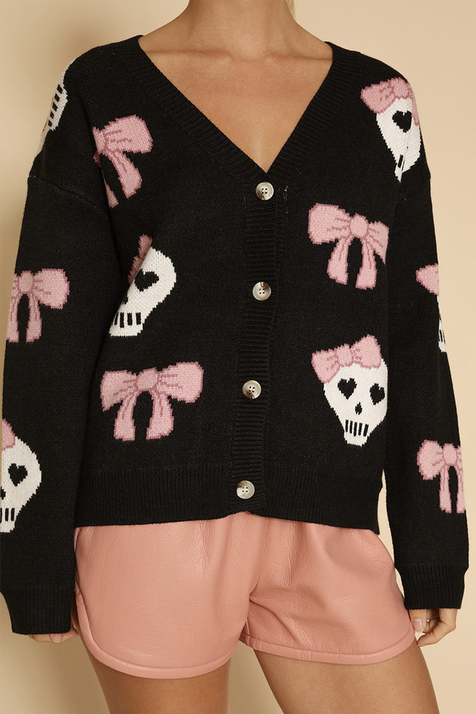 HAPPY HAUNTINGS CARDIGAN