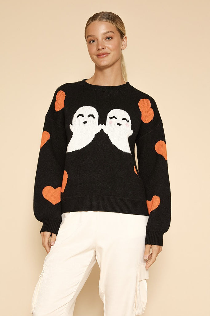 HAPPY GHOST SWEATER