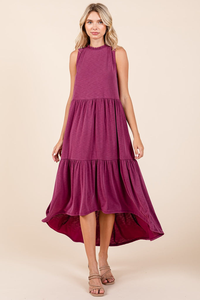 CIARA DRESS in MAGENTA