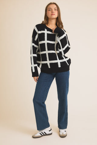 GRIDLOCK SWEATER