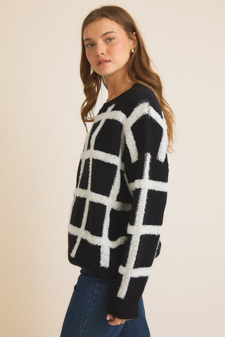 GRIDLOCK SWEATER