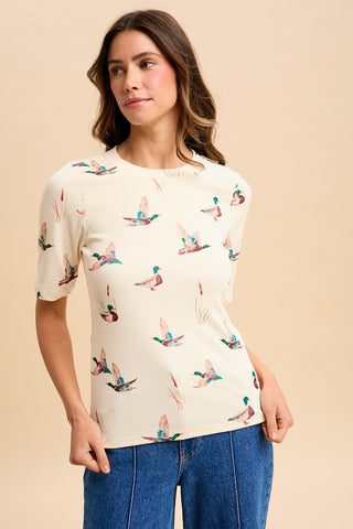 MALLARD DUCK KNIT TOP