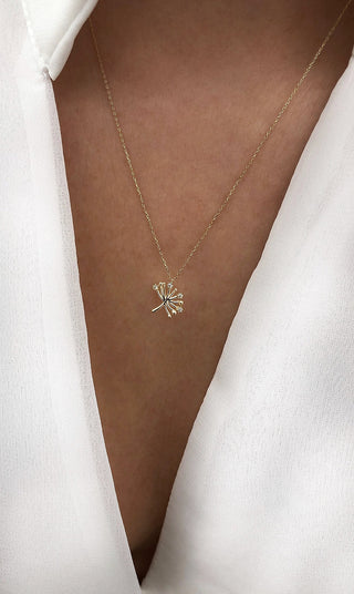 DANDELION NECKLACE