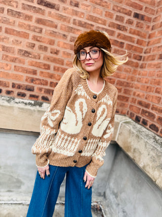 SWAN CARDIGAN