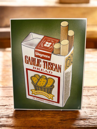 HOOKED ON TUSCAN BREAD PRINT