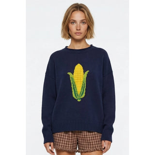 SO CORNY KNIT SWEATER