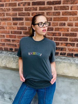 PRIDE EMBROIDERED ROC TEE