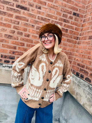 SWAN CARDIGAN