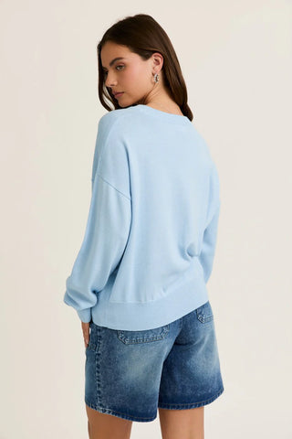 BEAGLE GRAPHIC KNIT SWEATER