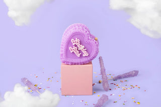 BIRTHDAY BITCH HEART CANDLE