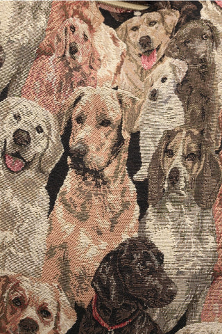 DOG TAPESTRY TOTE BAG