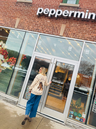 HORSE SHAWL CARDIGAN