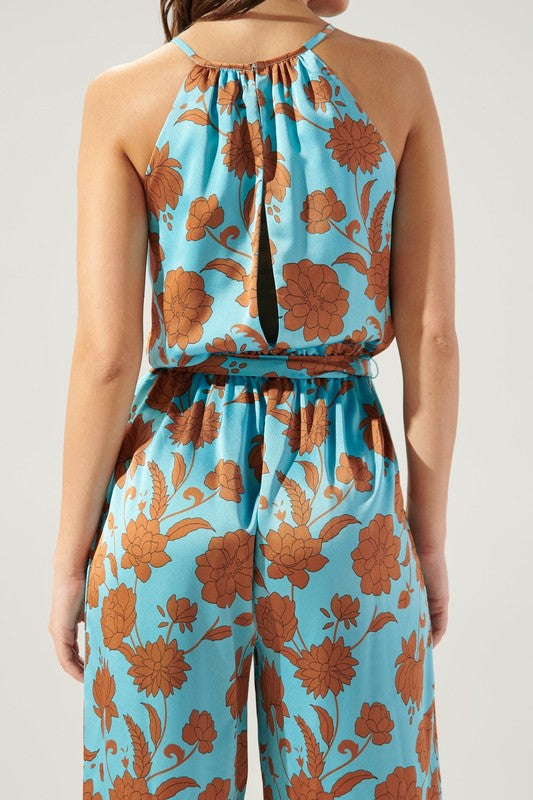 BELMONT FLORAL JUMPSUIT