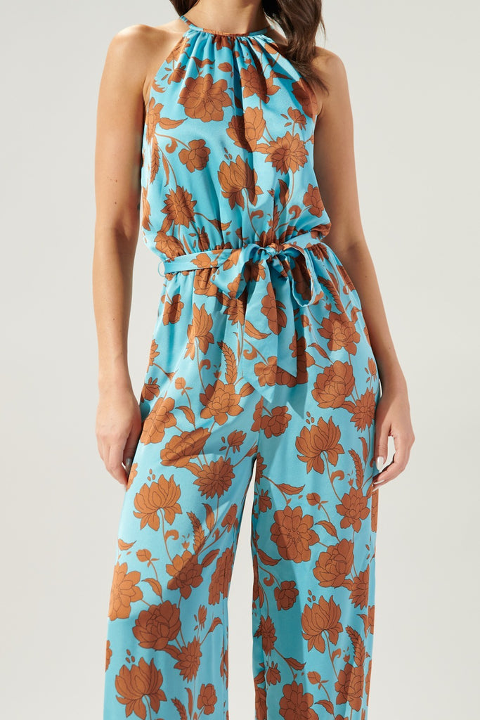 BELMONT FLORAL JUMPSUIT