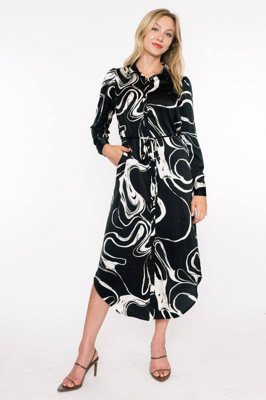 NINA SHIRT DRESS