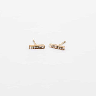 PAVE BAR STUDS