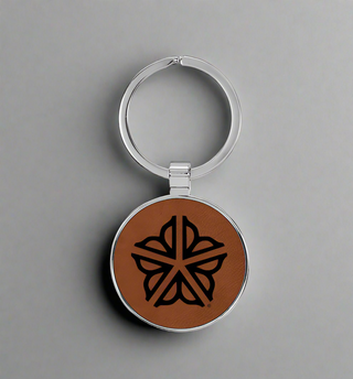 ROC LEATHERETTE KEYCHAIN