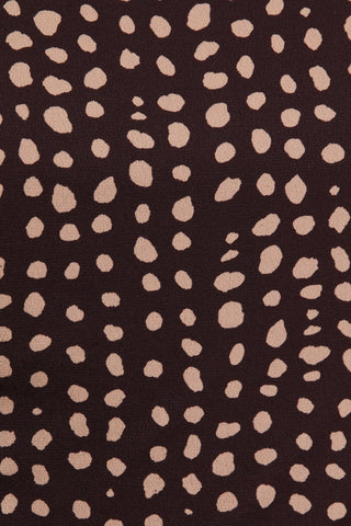 ROUND NECK DITSY SOFT JUMPSUIT