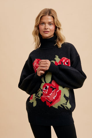 ROSE TURTLENECK SWEATER