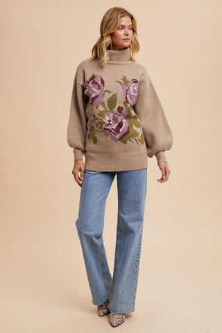 ROSE TURTLENECK SWEATER OAT