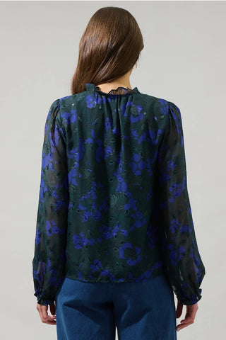 BOWIE LONG SLEEVE TOP