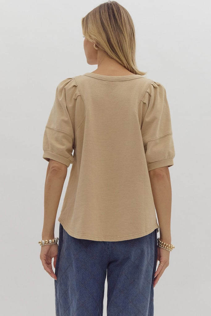 CHAMPAGNE CHIC TOP