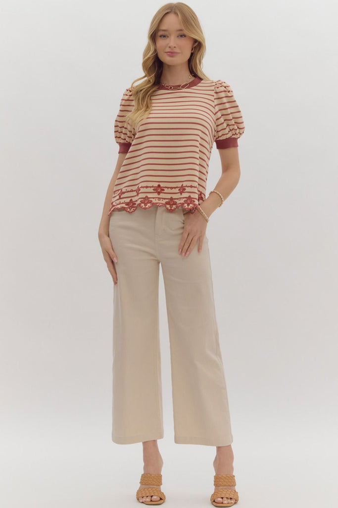 STRIPE DELIGHT TOP