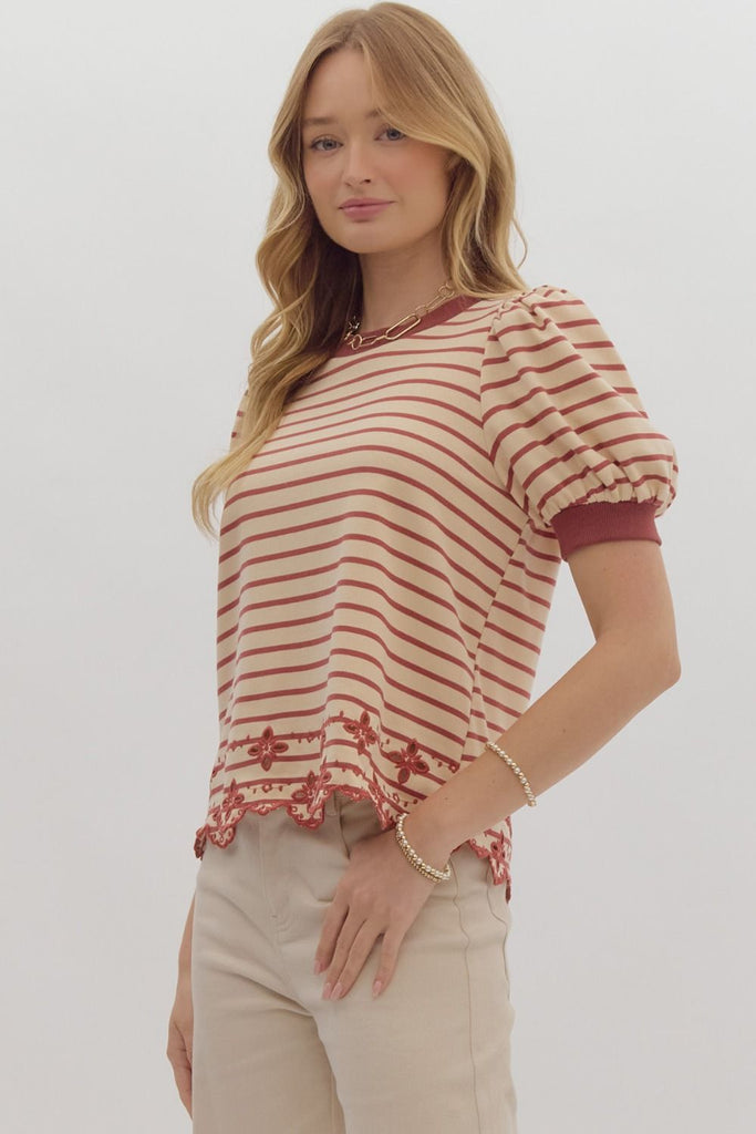 STRIPE DELIGHT TOP