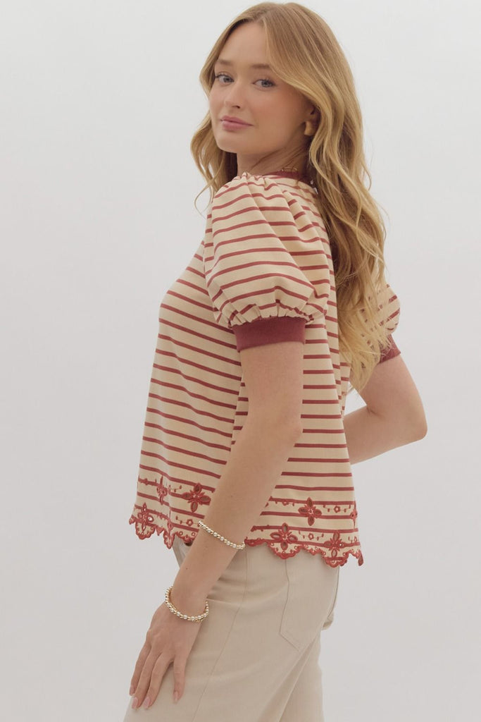 STRIPE DELIGHT TOP