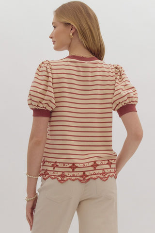 STRIPE DELIGHT TOP