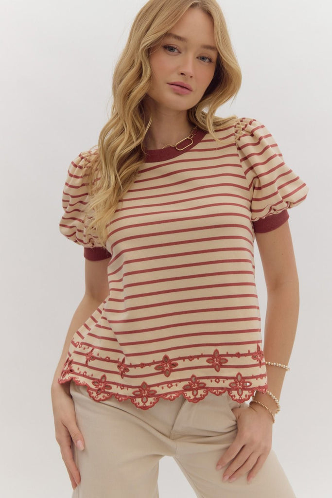 STRIPE DELIGHT TOP