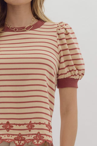 STRIPE DELIGHT TOP