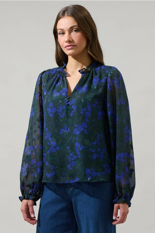 BOWIE LONG SLEEVE TOP