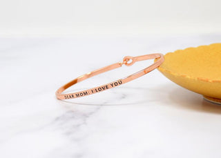 DEAR MOM BANGLE BRACELET