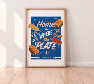 GARBAGE PLATE PRINT