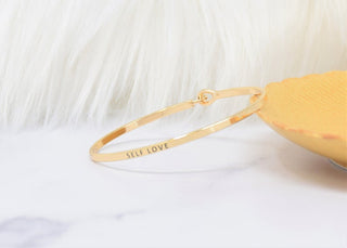 SELF LOVE BANGLE BRACELET