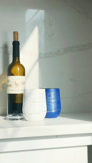 ROC MAP WINE TUMBLER