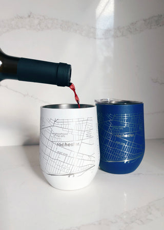 ROC MAP WINE TUMBLER