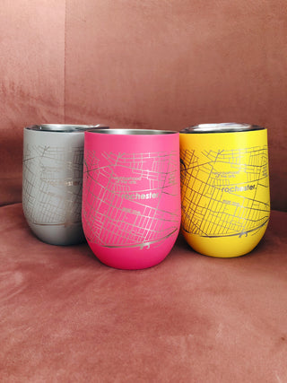 ROC MAP WINE TUMBLER